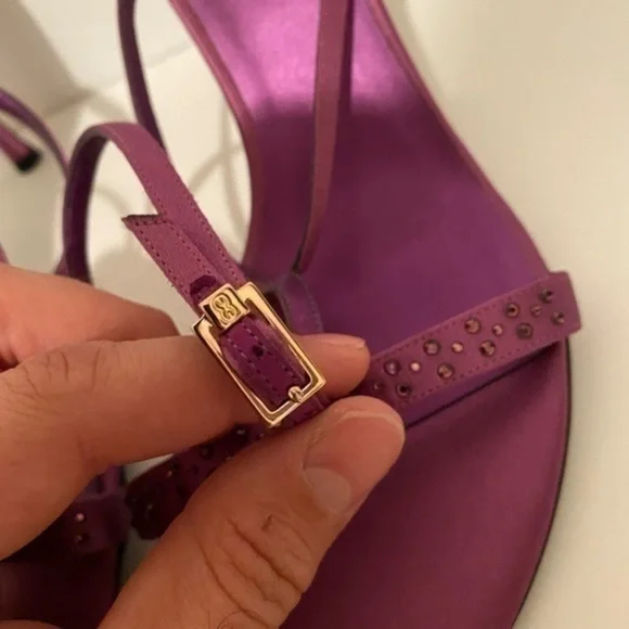 Escada satin heels - Picture 11 of 12